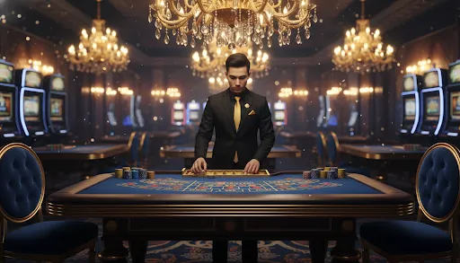 luckywinz Baccarat Table